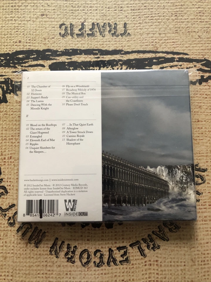 Sealed New Steve Hackett Revisited II Century Media Records CD - Imagem 2 de 2