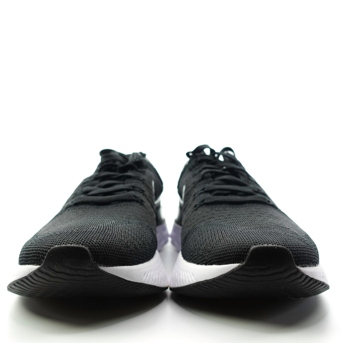 Nike React Infinity Run Flyknit 2 Black White Sneakers  display picture 1