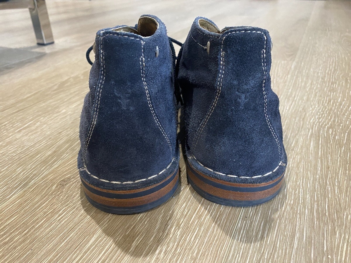 Trask Men\'s Dark Navy Suede Chukka Boots Trask Bendale Slip-on Shoe - Bobby Jones main image 3