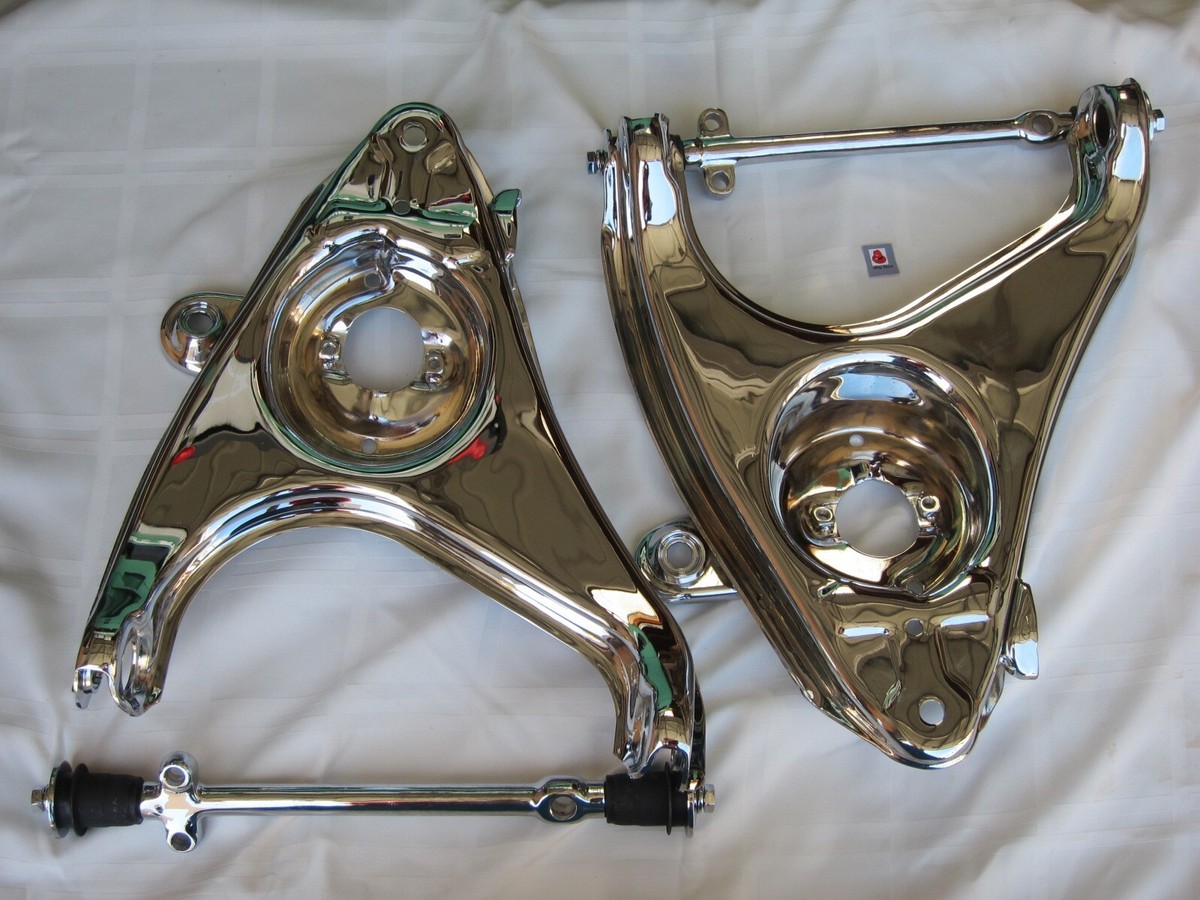 Lowrider Hydraulics chrome Lower control arms & shafts, Chevy