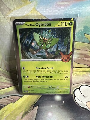 Pokémon TCG Halloween Trick Or Trade 2024 Teal Mask Ogerpon #24