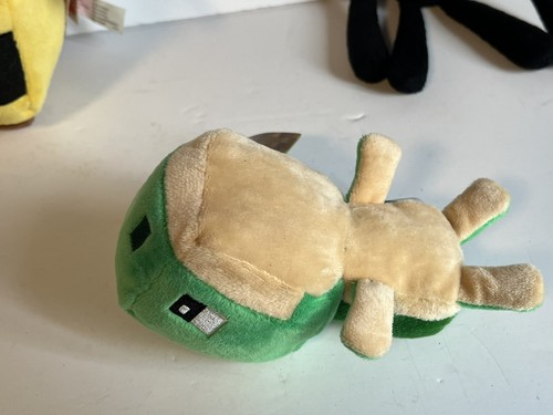 Minecraft Stuffed Plush Toy Lot of 4 Mojang Jinx Turtle Dolphin Enderman Bee - Picture 7 of 21