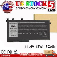 3DDDG Battery for Dell Latitude E5280 E5480 E5490 5590 Precision 3520 3530 3VC9Y