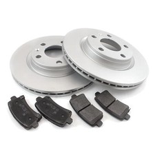 MTR Satz Bremsbeläge + Bremsscheiben belüftet vorne für Skoda Fabia I Combi 6Y5