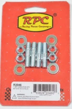 R2046  RPC  1-3/8" Carburetor Carb Stud Mounting Kit w/ Nuts & Washers 5/16-24