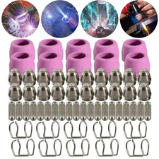 60pcs Plasma Cutter Torch Consumables Kit 60Amp for SG-55, AG-60, WSD-60 CUT50