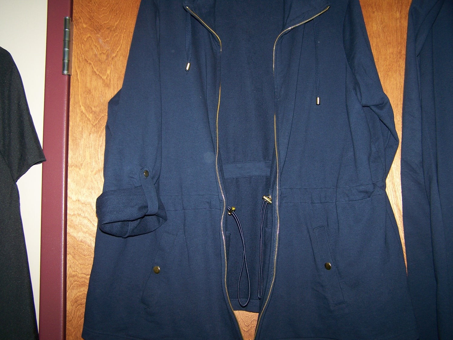 2pc BASIC EDITION Navy Jogging Lounging Long Slee… - image 4
