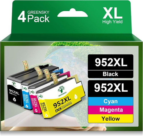 4pk 952xl Inchiostro Compatibile Per OfficeJet Pro 7740 8210 8216 - Foto 7