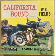 California Bound W. C. Fields Castle Films 8mm Reel