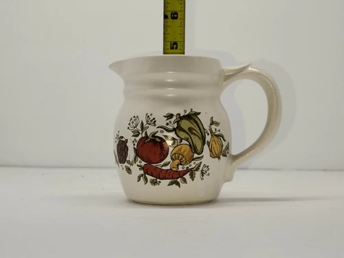McCoy Spice Delight Of Life Creamer Pitcher  #1270