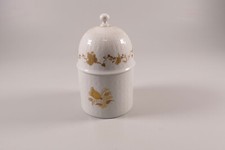 Rosenthal Bj&ouml;rn Wiinblad Romanze Teedose goldene Blumen gro&szlig;e Dose H&ouml;he 15,5cm