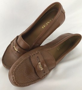 coach penny loafers womens