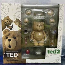 TED 2 Movie Teddy Bear 4" Boxed Movable Action Figure Toy Collectors Model