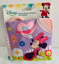 Disney Baby Minnie Mouse Soft Book for Baby or Toddler