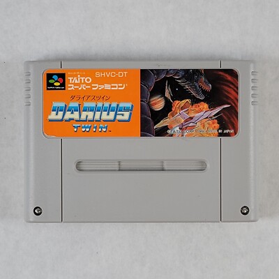 Darius Twin Super Famicom SFC SNES Japan Import Game US Seller CART ...