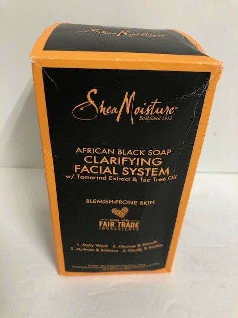 shea moisture clarifying facial system