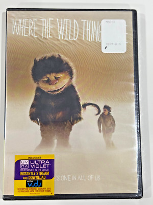 Where the Wild Things Are (DVD, 2010) - New & Sealed!