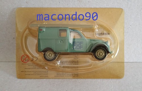 CITROEN 2CV AZU (1967) EDF-GDF NOREV 1/43 NUEVO NEW MINT IN BLISTER - Imagen 2 de 6