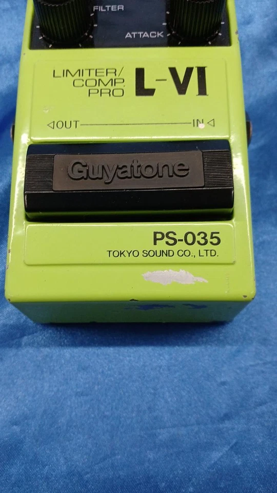 GUYATONE PS-035 LIMITER / COMP PRO | Pedal de efectos para guitarra de Japón Foto 2 de 4