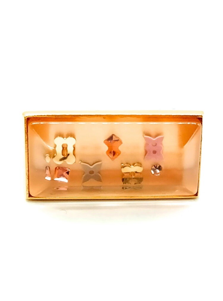 Louis Vuitton Ring M67095 Gold GP0134 Size Small W/ Dust Bag & Box