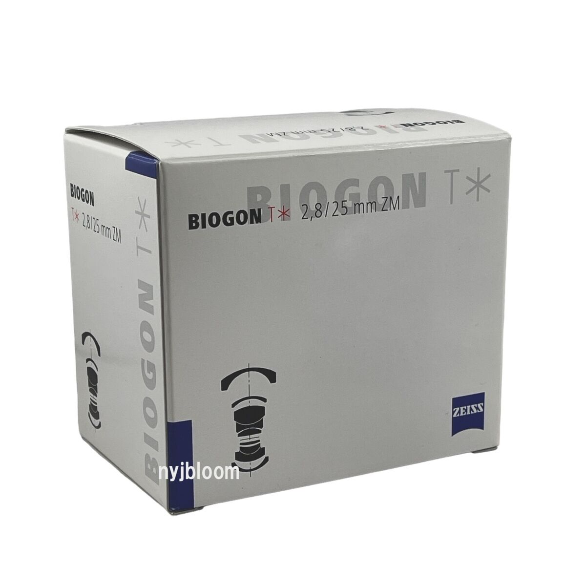 New Carl Zeiss BIOGON T * 25mm f2.8 ZM (Leica) Lens - Black New Carl Zeiss BIOGON T * 25mm f2.8 ZM (Leica) Lens - Black