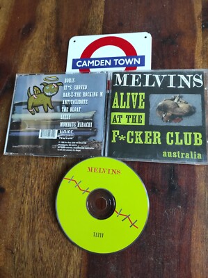 The Melvins ? Alive At The F*Cker Club Australia (Amphetamine) Cd Eccellente