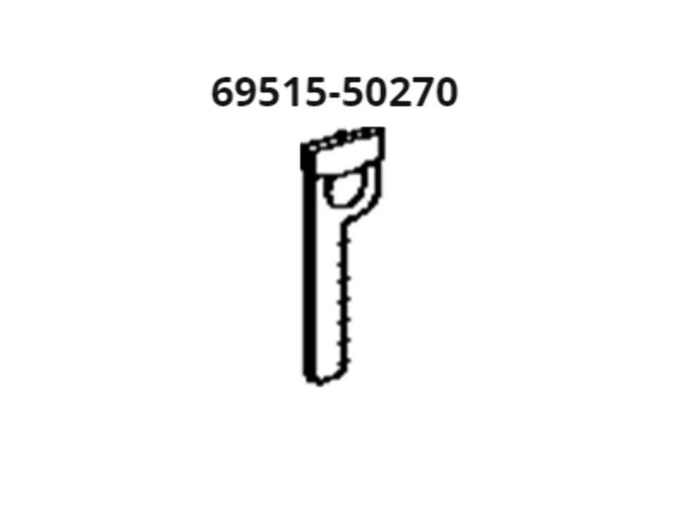 ЗАВОДСКОЙ ГЛАВНЫЙ КЛЮЧ TOYOTA LEXUS RX450 GS350 CT200H IS250 LX570 6951550270 OEM - Изображение 3 из 3