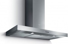 TURBOAIR Cappa Cucina Aspirante Parete 90 cm x 45 cm Acciaio SOFIA H10 IX/A/90