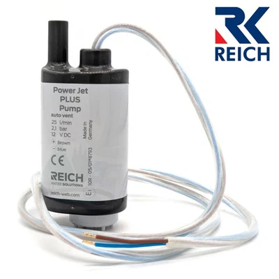 REICH TAUCHPUMPE POWER JET PLUS 25 LITER ZAPFHAHNPUMPE CARAVAN & WOHNMOBIL - Bild 1 von 2