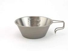 Snow Peak’s Titanium Sierra Cup, E-104, Japanese Titanium, Lifetime Produc
