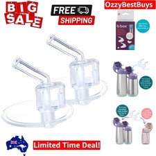Insulated Drink Bottle Replacement Straw Tops Pack of 2