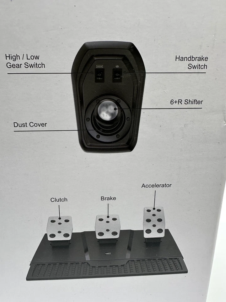 PXN V9 USB Gaming Steering Wheel -  For PS2 PS3 PS4 XBox One Switch PC - Image 3 of 4