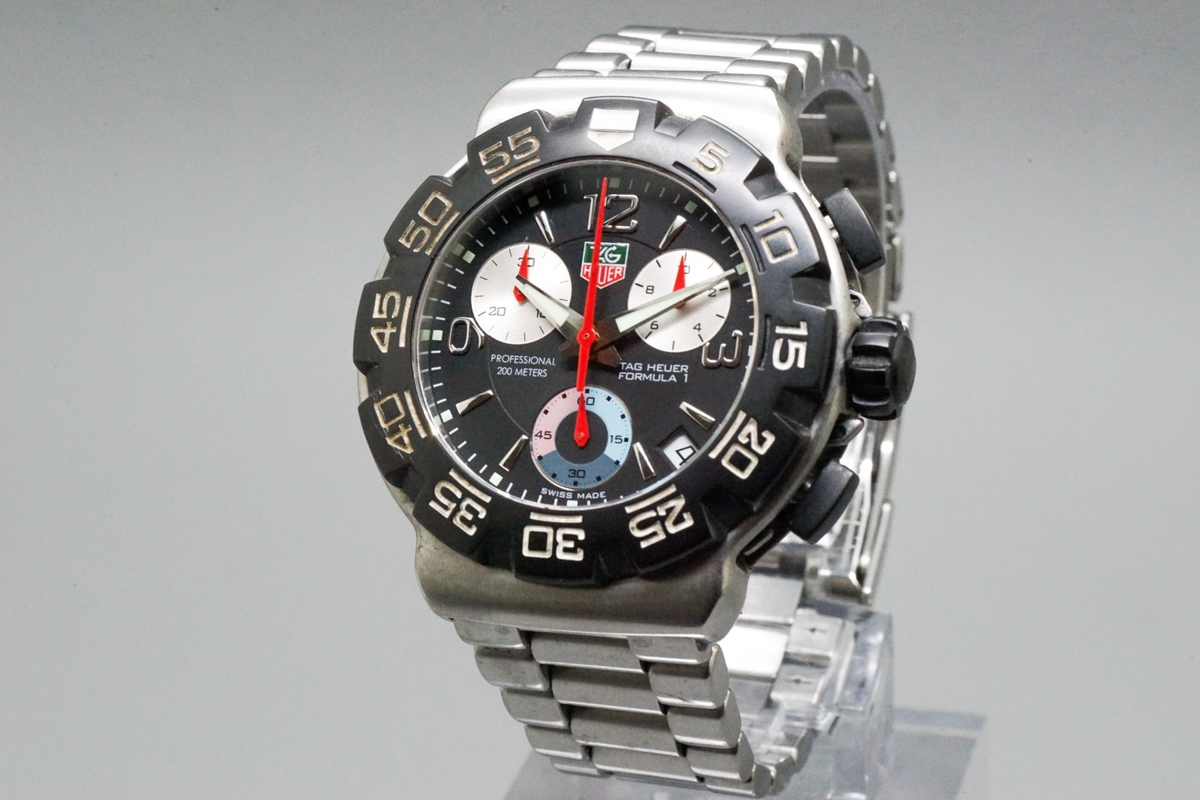 TAG Heuer Formula 1 Men's Black Watch - CAC1110-0 for sale online