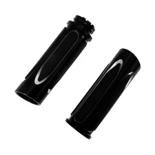 HDBUBALUS Motorcycle Soft Touch Hand Grips 1 Inch Harley Sportster Dyna 883 1200
