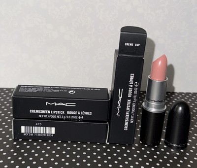     MAC Cremesheen Lipstick Creme Cup Full Size NIB Original Formula A75   