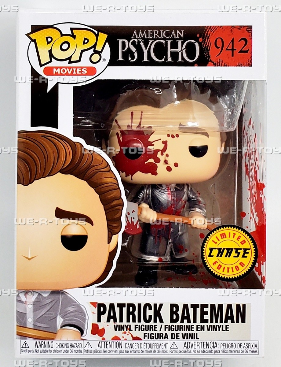 Funko POP Movies American Psycho Patrick Bateman 942 Vinyl Chase