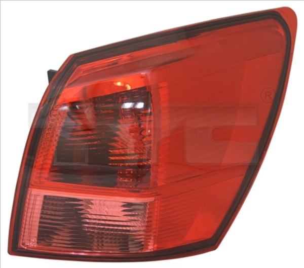 TYC Heckleuchte 11-12116-01-9 FüR Nissan J10 Qashqai NJ10 1 Dci Allrad-image