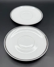 2 Villeroy & Boch Tea cup Saucers from the Naif Design Saucers Only