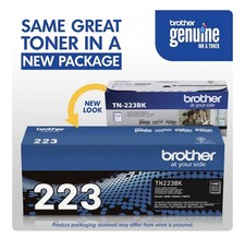 Genuine Brother TN223BK Black Toner Cartridge TN-223BK