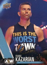 2021 Upper Deck AEW #27 Frankie Kazarian 