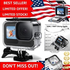 Exceptional Waterproof Case for GoPro Hero 13/12/11/10/9 - Crystal Clarity