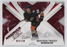 2022-23 SPx Radiance F/X Rookies Red 54/249 Brayden Tracey #RFX-70 1m2s