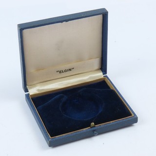 Elgin 12 Size Genuine Factory Pocket Watch Velvet Lined Pocket Watch Box