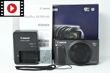 [Mint] Canon PowerShot SX720 HS Black 20.3MP 40x Digital Camera from Japan