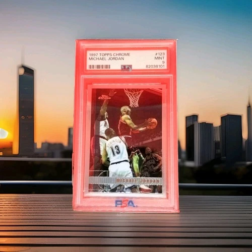 1997-98 Topps Chrome - Michael Jordan #123 PSA 9