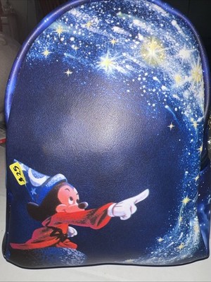 Loungefly Disney Fantasia Sorcerer's Apprentice Mickey Mouse Mini Backpack 2021