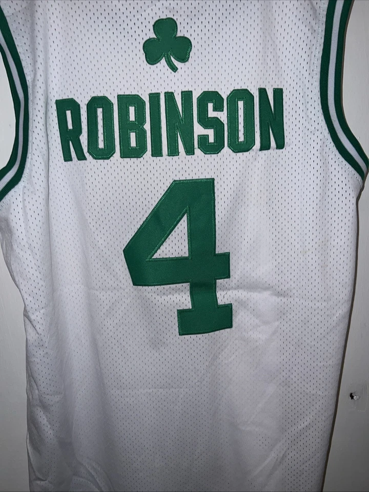 Винтажная баскетбольная футболка Boston Celtics Nate Robinson Adidas NBA размер L большой - Изображение 3 из 4