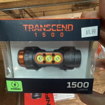 NEBO Transcend 1500 lm USB Rechargeable Headlamp Work Light Magnetic IPX7