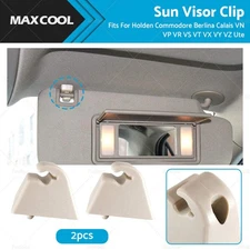 2xSun Visor Clip For Holden Commodore Berlina Calais VN VP VR VS VT VZ VX VY UTE