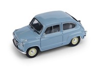 Brumm Fiat 600 1A Serie 1955 Azzurro Cenere 1:43